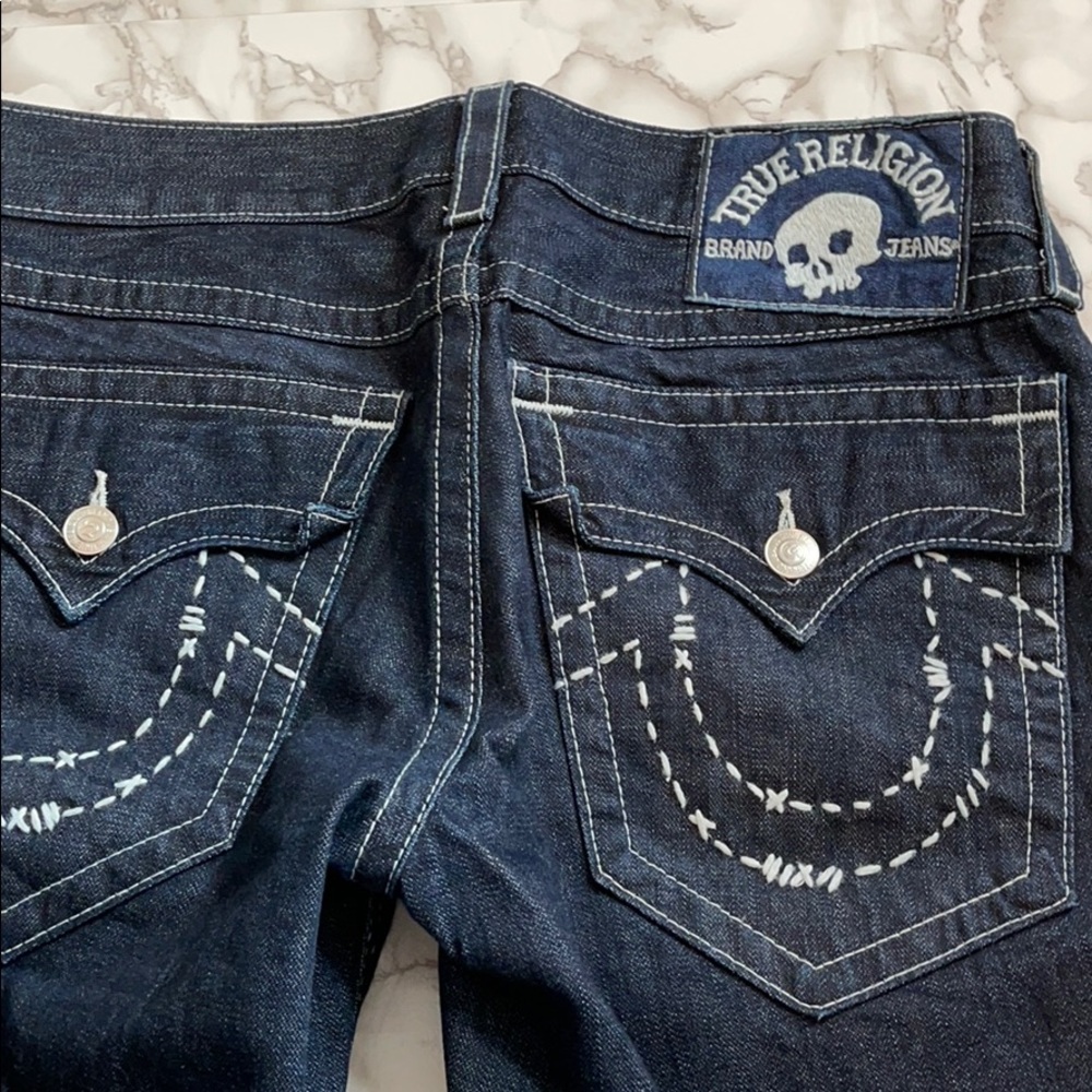 33x 30 true religion dark denim jeans (men’s )